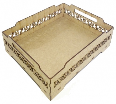 Bandeja Margaridas Free Vector