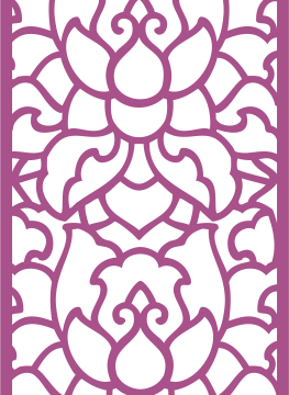 Laser Cut Vector Panel Seamless 284 Free Vector