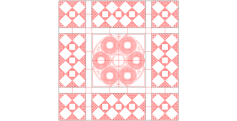 Geometrical Pattern DWG File