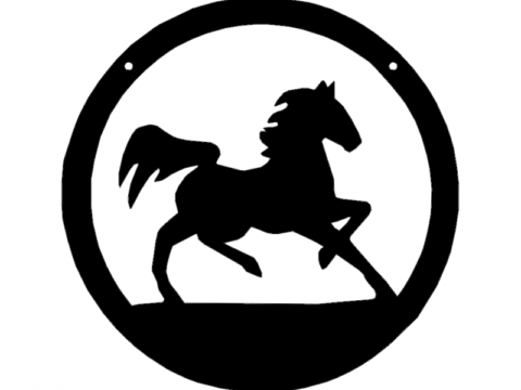 Horse 1 dxf File