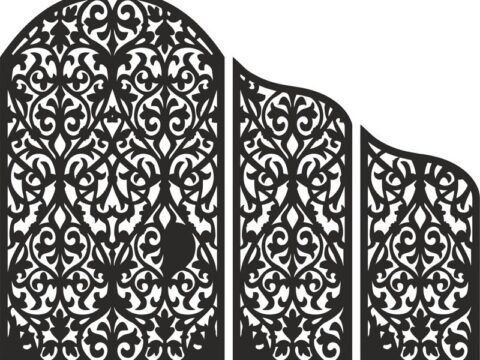 Decorative Screen design vector Free Vector