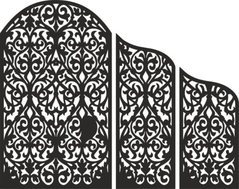 Decorative Screen design vector Free Vector