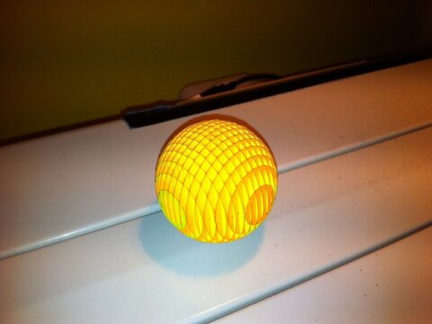 Sliceform Christmas Ball DXF File