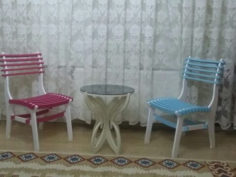 Masem geçme Sandalye dxf File