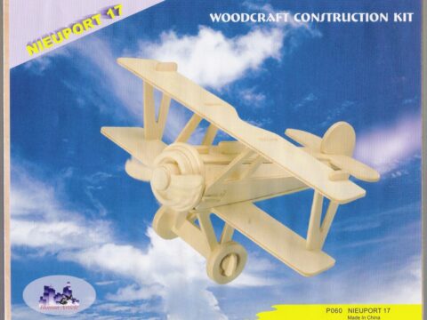 Nieuport 17 Aircraft Laser Cut PDF File