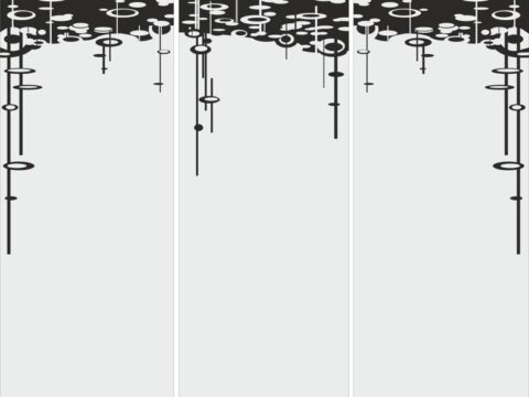 Glass Etching Stencil Vector Free Vector