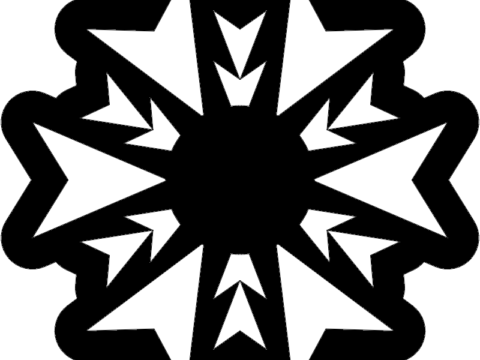 Snowflake dxf File