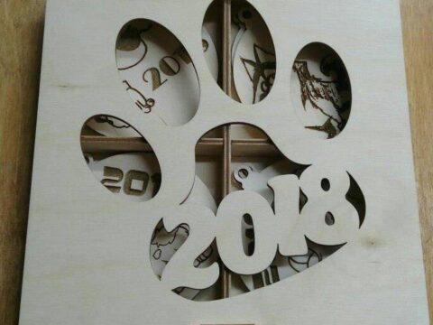 Box 2018 Free Vector