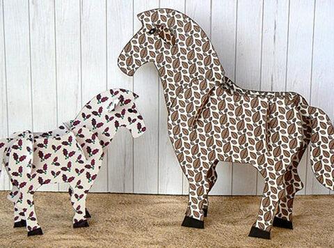 Horse 3d Puzzle Free Vector