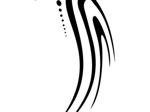Tribal Sleeve Tattoo Vector Art jpg Image