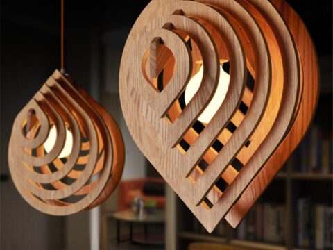 Lamp Water Drop Free Vector