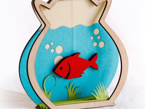 Fish In The Bank Free Vector