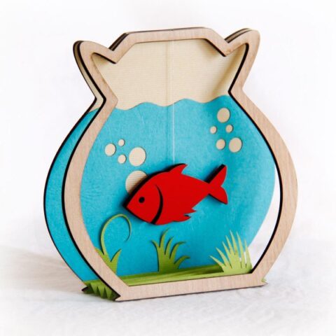Fish In The Bank Free Vector