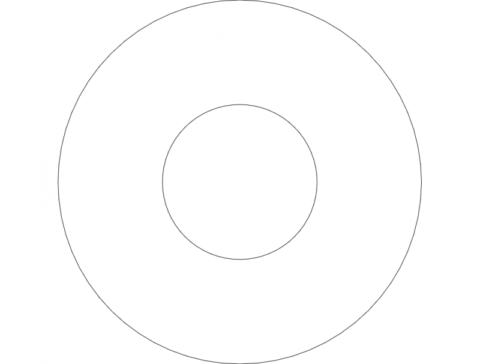 Washers dxf File