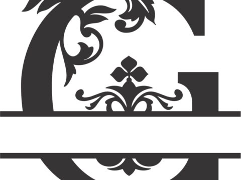 Regal Split Font G DXF File