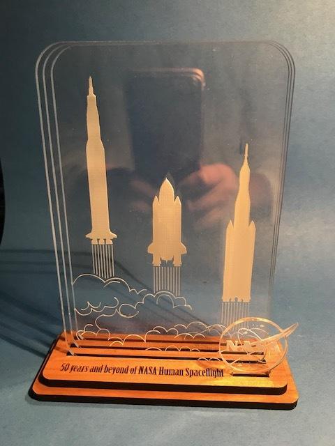 Laser Cut Rocket Coasters Template SVG File