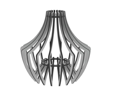 Laser Cut Lamp 12 Free Vector