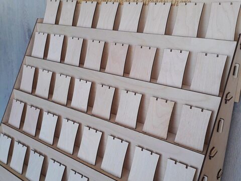 Laser Cut Stand Free Vector