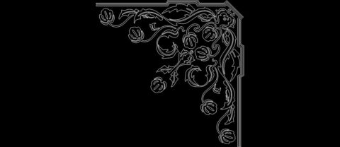Corner Design 0817 dxf File