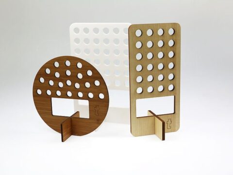 Laser Cut Wooden Pen Holder 5mm Free Vector