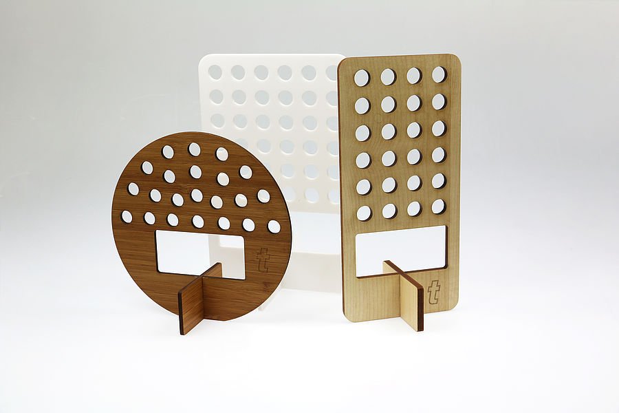 Laser Cut Wooden Pen Holder 5mm Free Vector