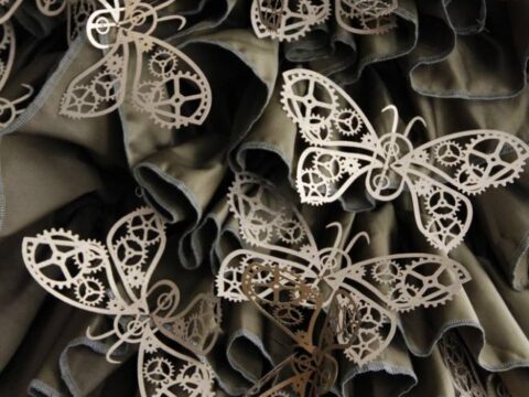Steampunk Butterfly Free Vector
