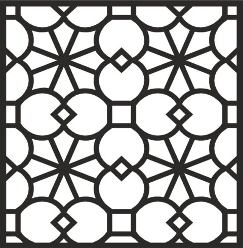 Ornamental Patterns 5 dxf file