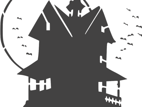 Haunted House DXF File