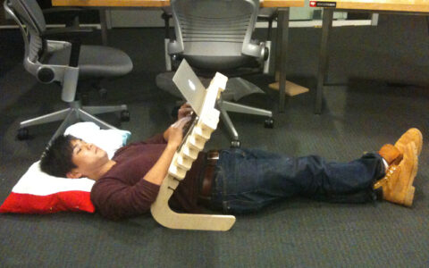 Computer Table Plywood Laser Cut DXF File