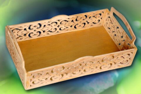 Tray Scroll Saw Pattern PDF File