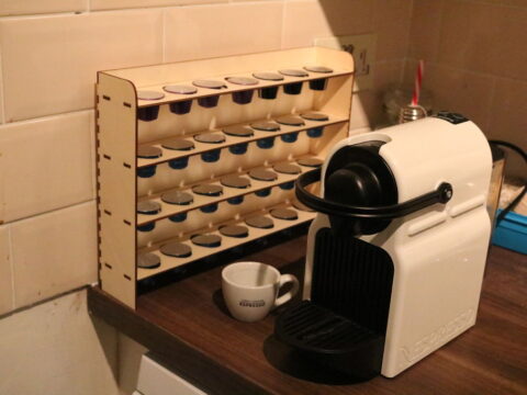 Coffee Pod Rack Free Vector