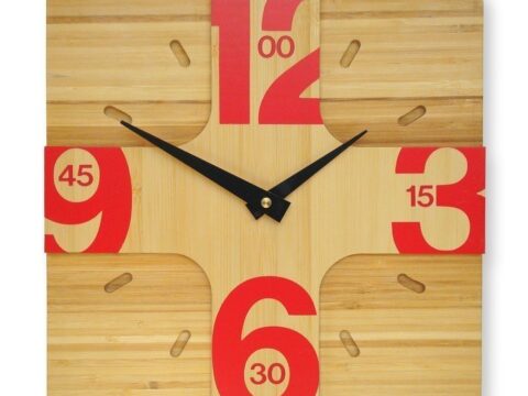 Clock CNC Puzzle Plan Free Vector