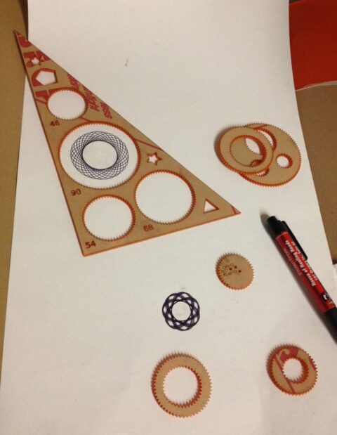 Laser Cut Spirograph Drawing Toy DXF File