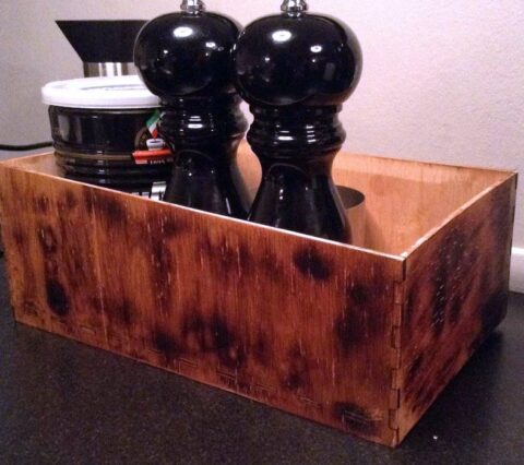 Laser Cut Crate Template PDF File