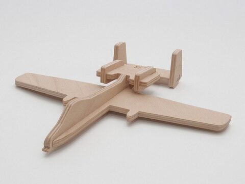 Fairchild A-10 Laser Cut Inspiration dxf File