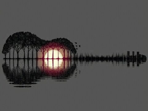 Guitar Jenny dxf File