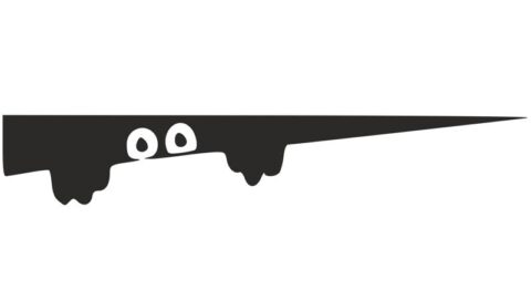 Peeking Monster dxf File