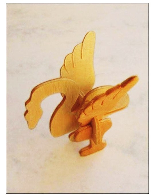 Bird Laser Cut 3D Puzzle PDF File