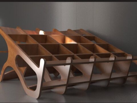 Owen Laptop Stands DXF File