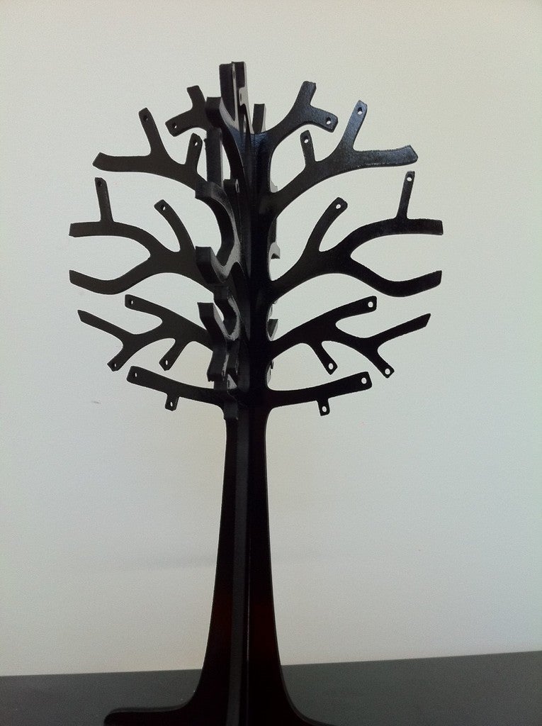 Laser Cut Jewelry Tree 3mm DXF File