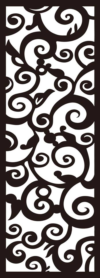 Model Wall Separator dxf File