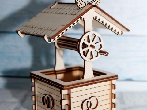 Well 3D Puzzle Free Vector