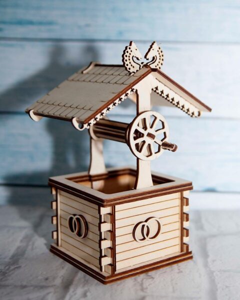 Well 3D Puzzle Free Vector