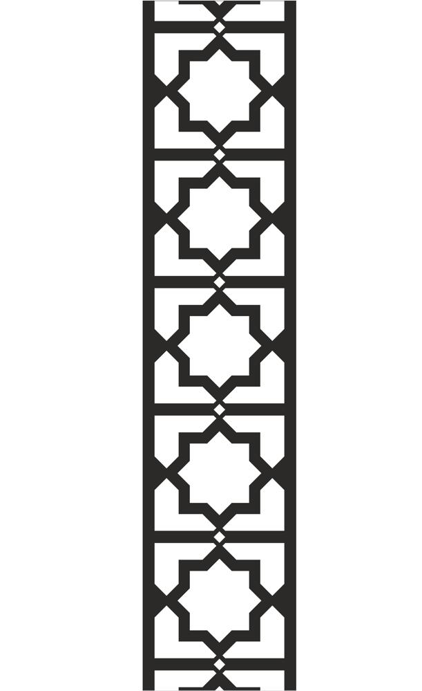 Chinese style vector pattern dxf File - Cnc File