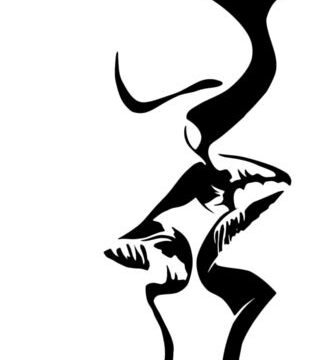 Kiss stencil template dxf File