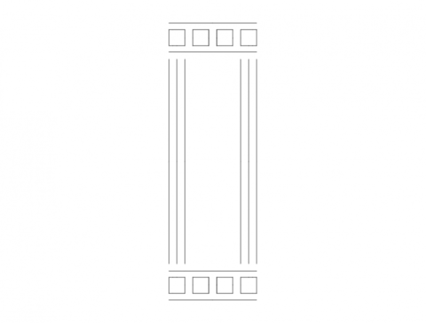Mdf Door Design 11 dxf File