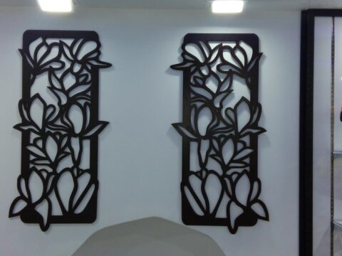 Elegant Room Decor Pattern DXF File