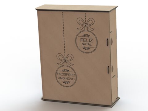 Laser cut box pattern Free Vector