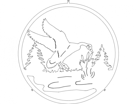 Ganso (Goose) dxf File