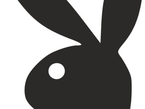 Playboy bunny logo dxf File